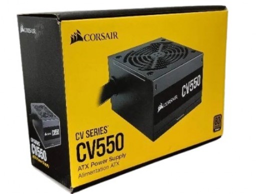 Fonte ATX CORSAIR CV550 80 Plus bronze 